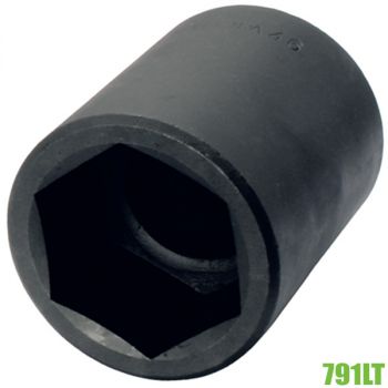 791LTA-1.1/2 - đầu tuýp đen loại dài hệ inch và mét, đầu vuông 3/4 inch