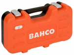 Bộ khẩu, socket 1/4 inch hệ mét 16 chi tiết có hộp đựng Bahco S160