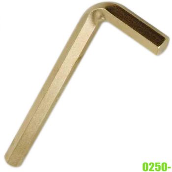 0250090S - Lục giác chữ L đầu bằng hệ mét, chống cháy nổ