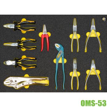 OMS-53 bộ dụng cụ 10 món gồm kéo và kìm cho tủ đồ nghề ELORA