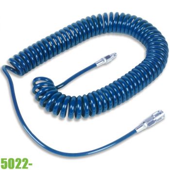 5022-4 - Cuộn dây hơi xoắn dẫn khí nén Ø8-10 mm, 15 bar