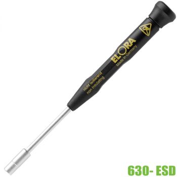 630-2,5 ESD - tô vít chống tĩnh điện đầu tuýp lục giác 2.5 – 5.5mm