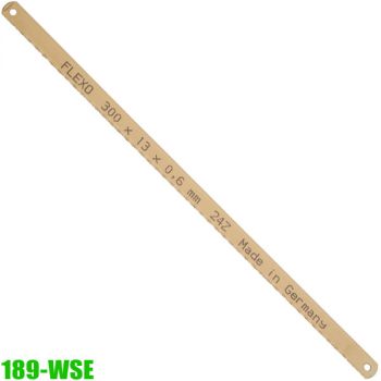 189-WSE - Lưỡi cưa thép 1 mặt 300mm, 12 inch, chuẩn DIN 6494, form A