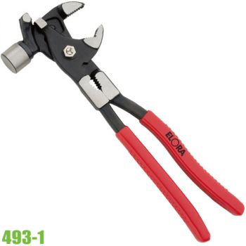493-1 kìm búa vạn năng 10 inch, tay cầm bọc nhựa PVC