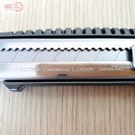 Dao rọc giấy Nhật NT Cutter L-2000RP hợp kim nhôm đúc nguyên khối - Made In Japan