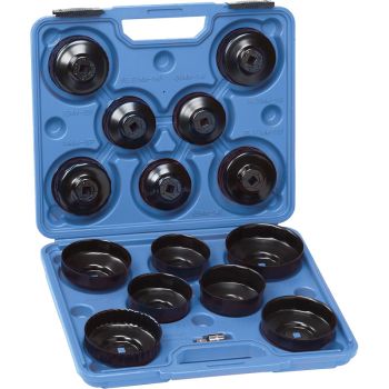 Bộ dụng cụ mở lọc nhớt FERVI 0018/15 gồm 15 chi tiết – Italia