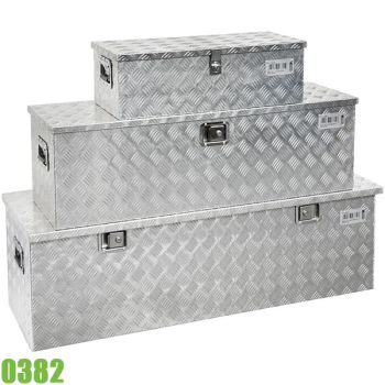 0382 Bộ 3 thùng đựng dụng cụ bằng nhôm FERVI Italia