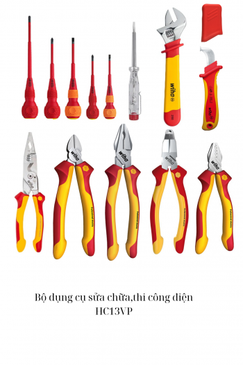 Bộ dụng cụ sửa chữa,thi công điện HC13VP