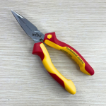 Combo 3 Kìm Wiha Chính Hãng cách điện bằng 18cm, cắt 18cm, nhọn 16cm (Wiha 26708, 43340, 26720)