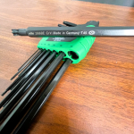 Bộ lục giác sao bi 14 chi tiết T5 - T45 Wiha 43847 Chính Hãng - Made In Germany