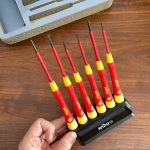 Bộ 6 tô vít cách điện 1000V Wiha 42989 dòng PicoFinish Made In Germany Chính Hãng