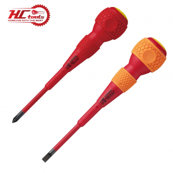 Tô vít 4 cạnh Ph1 cách điện 1000V Vessel 200+1x75 và 2 cạnh 5mm Vessel 200-5x0.8x75 Nhật Bản