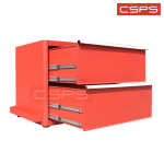 Tủ dụng cụ CSPS 91cm - 02 hộc kéo màu đỏ