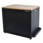 Tủ dụng cụ CSPS 91cm - 02 hộc kéo màu đen