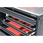 Tủ dụng cụ CSPS 132cm - 05 hộc kéo màu đen