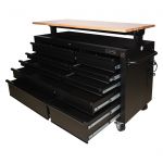Tủ dụng cụ CSPS 142cm - 10 hộc kéo màu đen