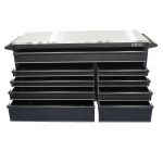 Tủ dụng cụ CSPS 152cm - 09 hộc kéo màu đen
