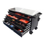 Tủ dụng cụ CSPS 152cm - 09 hộc kéo màu đen
